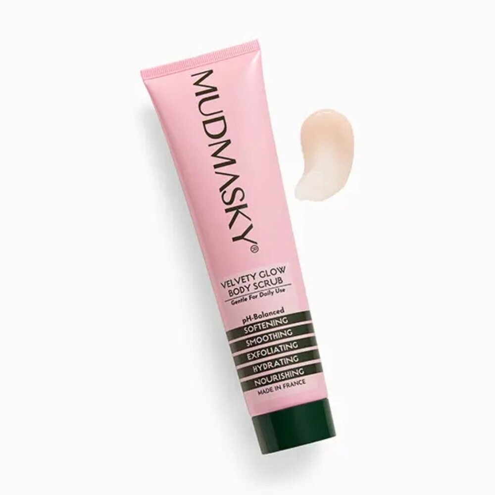 Mudmasky Velvety Glow Body Scrub 180mL Full Size
